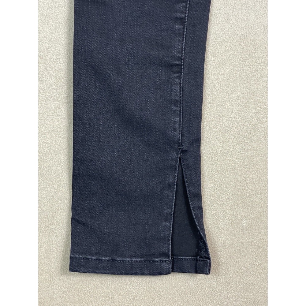 Good American Jeans Womens 6/28 Good Waist Skinny Black Side Slit NEW - Picture 3 of 13